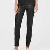 Jeans de tobillo negros con acabado en tono neblina y revestimiento de lujo, estilo Hoxton, marca NY-2021-800.