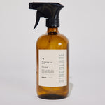 Spray para el hogar MS-0000-111 de 500ml con fragancia passion, botella blanca con etiqueta colorida y pulverizador.