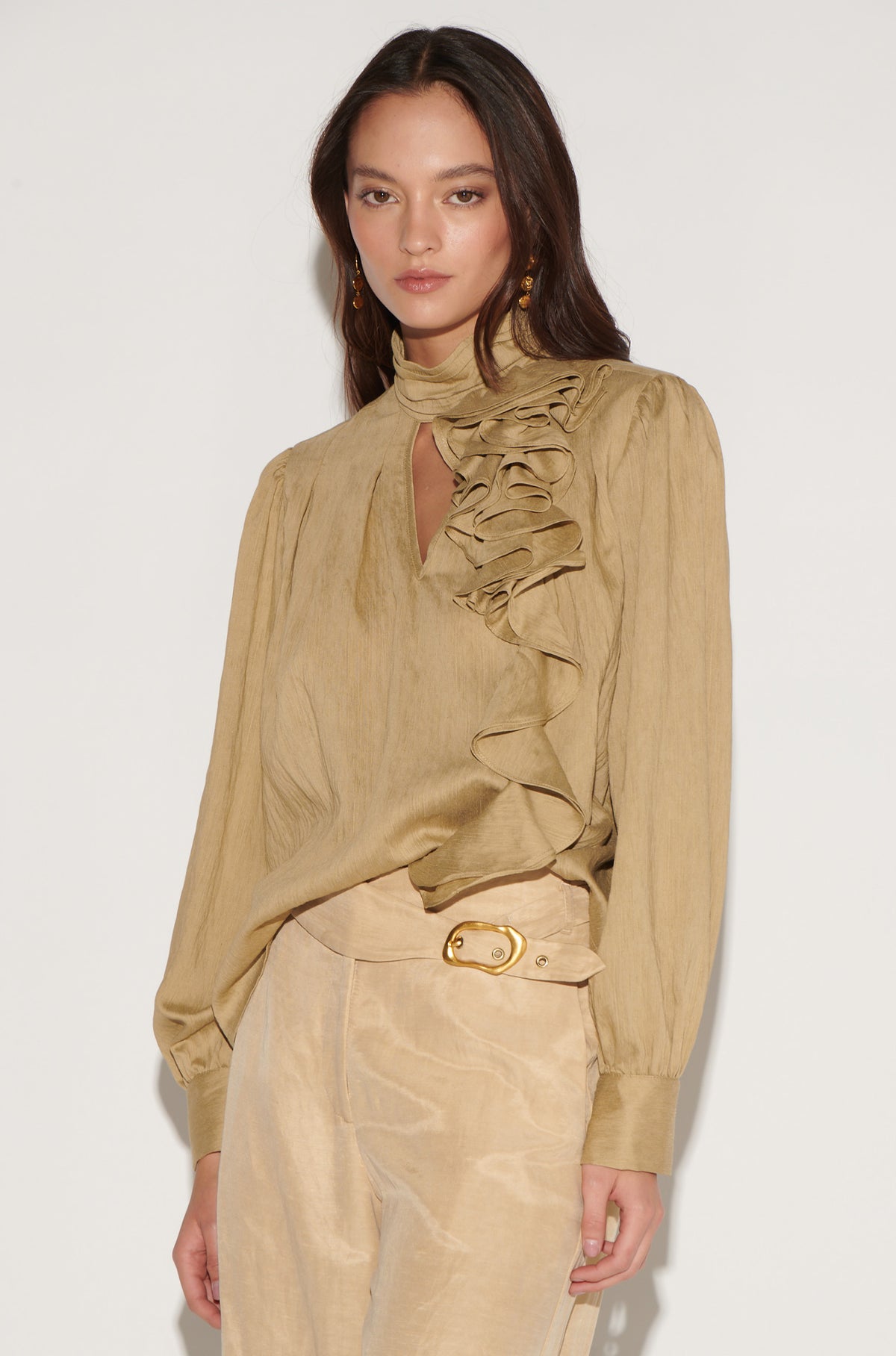 Blusa Zoe Khaki
