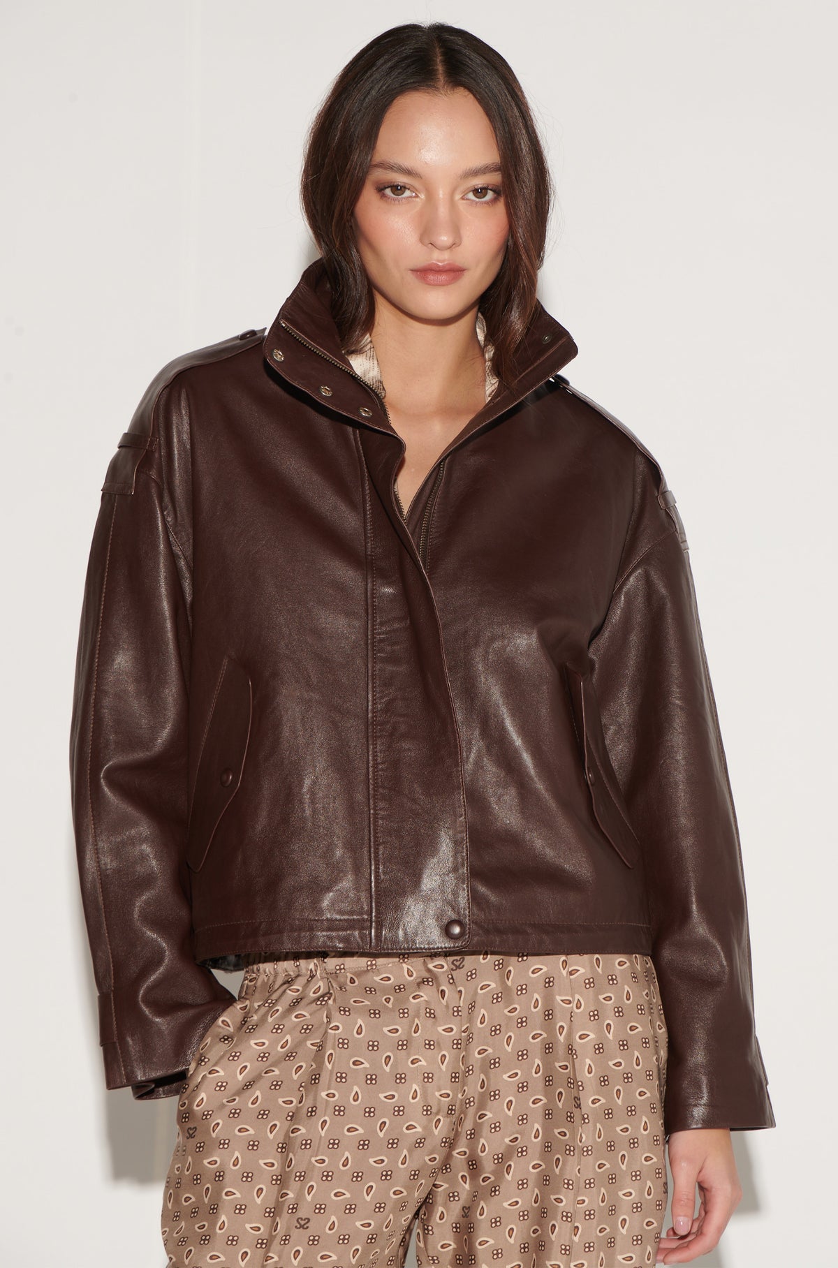 Chaqueta Leonora Café