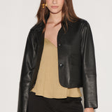 Chaqueta Cuir Black