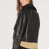 Chaqueta Cuir Black