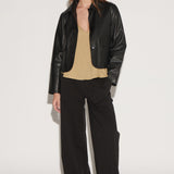 Chaqueta Cuir Black