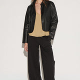 Chaqueta Cuir Black
