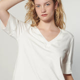 Polera Cassie de la marca EI-2025-501, blusa de manga larga en color beige con diseño moderno y cómodo.