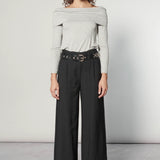 Polera Elsie Vint de la marca EI-2025-504, blusa de manga larga en color beige, con diseño elegante y cómodo.