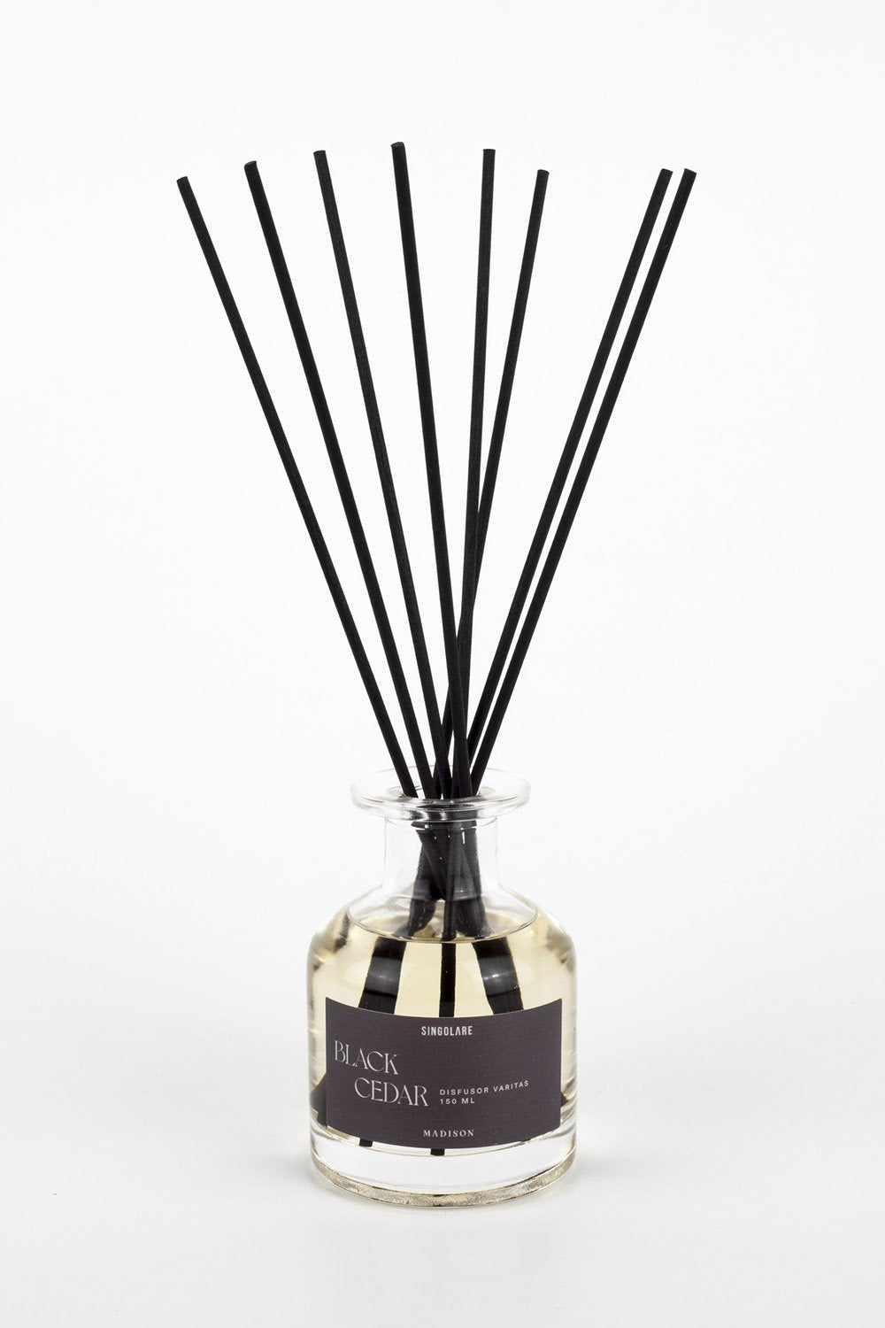 Difusor de varitas de 150ml para el hogar, con aroma en frasco de cristal, marca MS-0000-130, con varitas decorativas.
