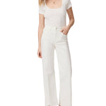 Pantalones de mezclilla anchos Anessa de la marca NY-2025-831, pantalones de piernas anchas en color clásico, vista frontal
