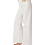 Pantalones de mezclilla Anessa de pierna ancha de 31 pulgadas, estilo casual y cómodo, en color azul.