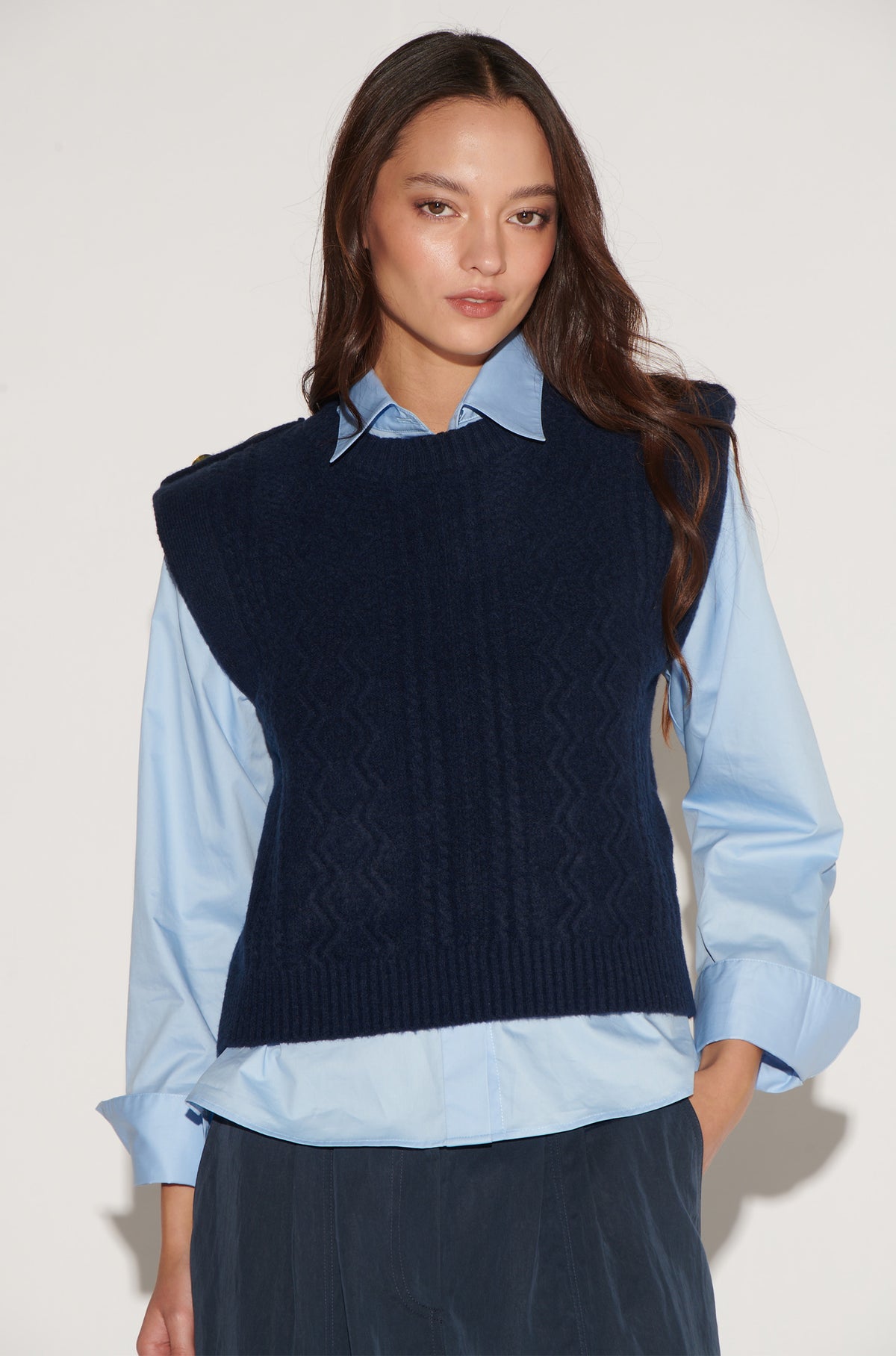 Chaleco Paris Blue
