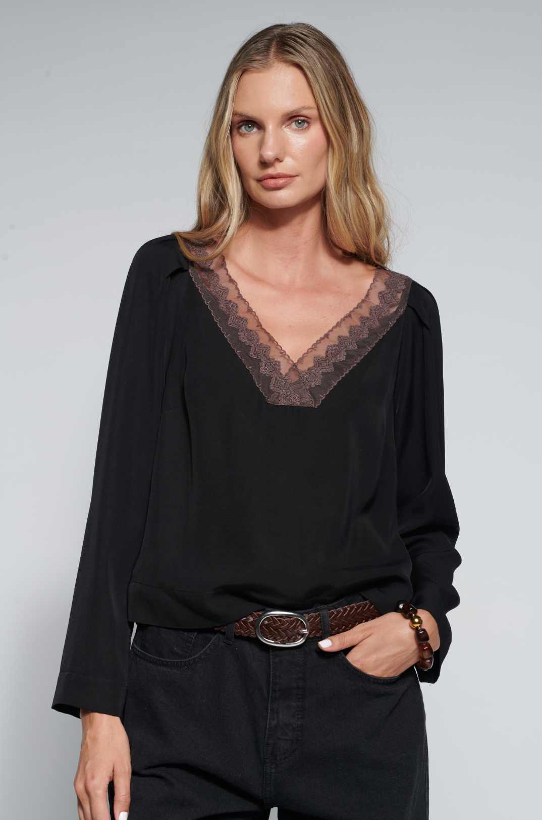 Blusa Eva Black
