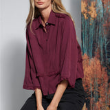 Blusa Velour Cherry