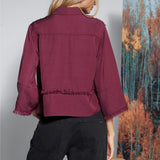 Blusa Velour Cherry