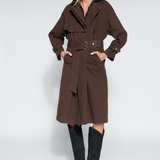 Trench Aura Brown