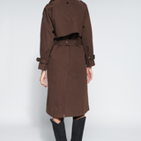 Trench Aura Brown