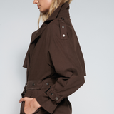 Trench Aura Brown
