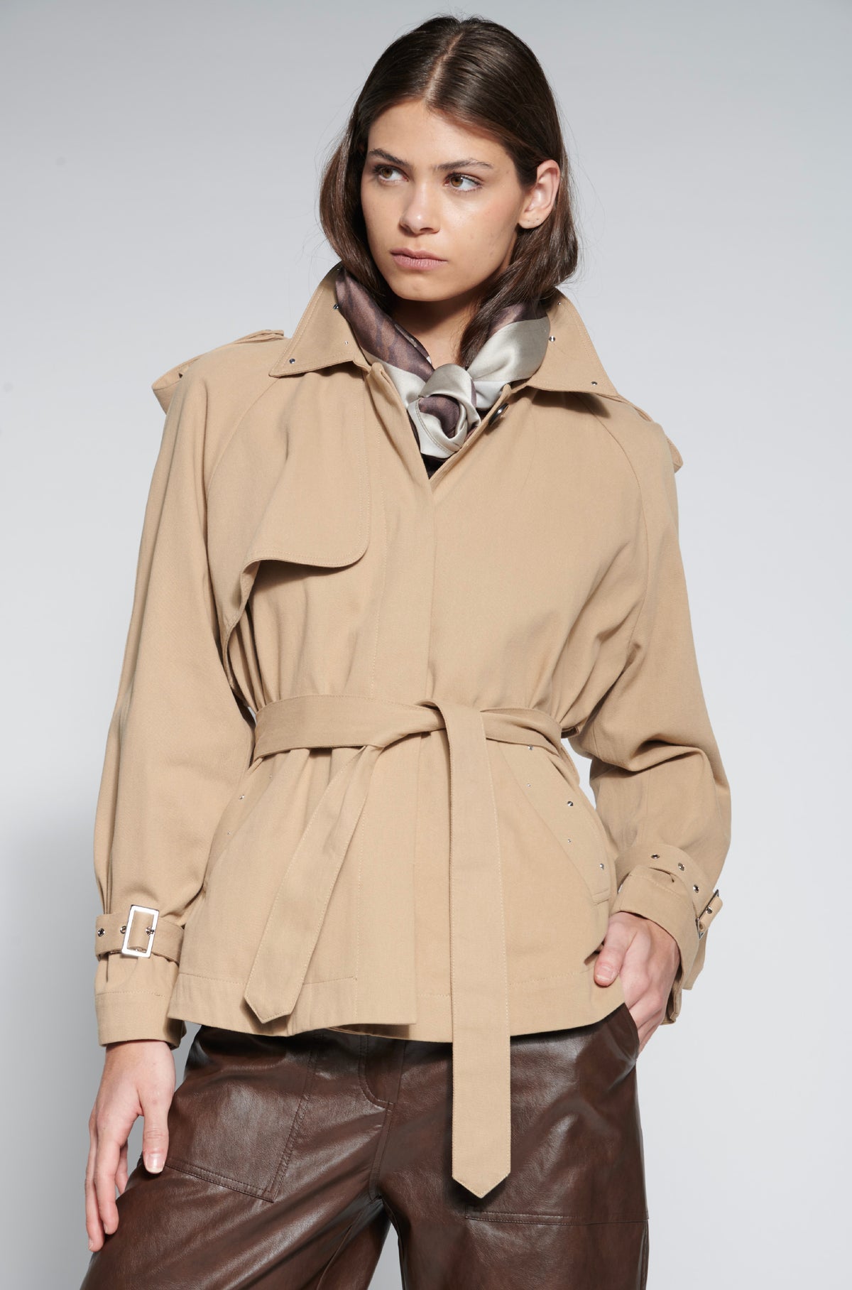 Chaqueta Fiore Camel