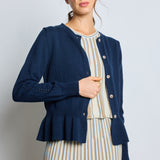 Cardigan Perle Blue