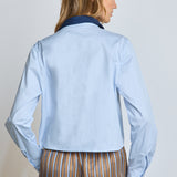 Camisa Halo Celeste