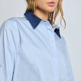 Camisa Halo Celeste