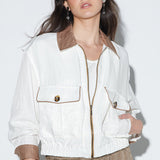 Chaqueta Isabella Crudo