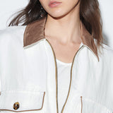 Chaqueta Isabella Crudo