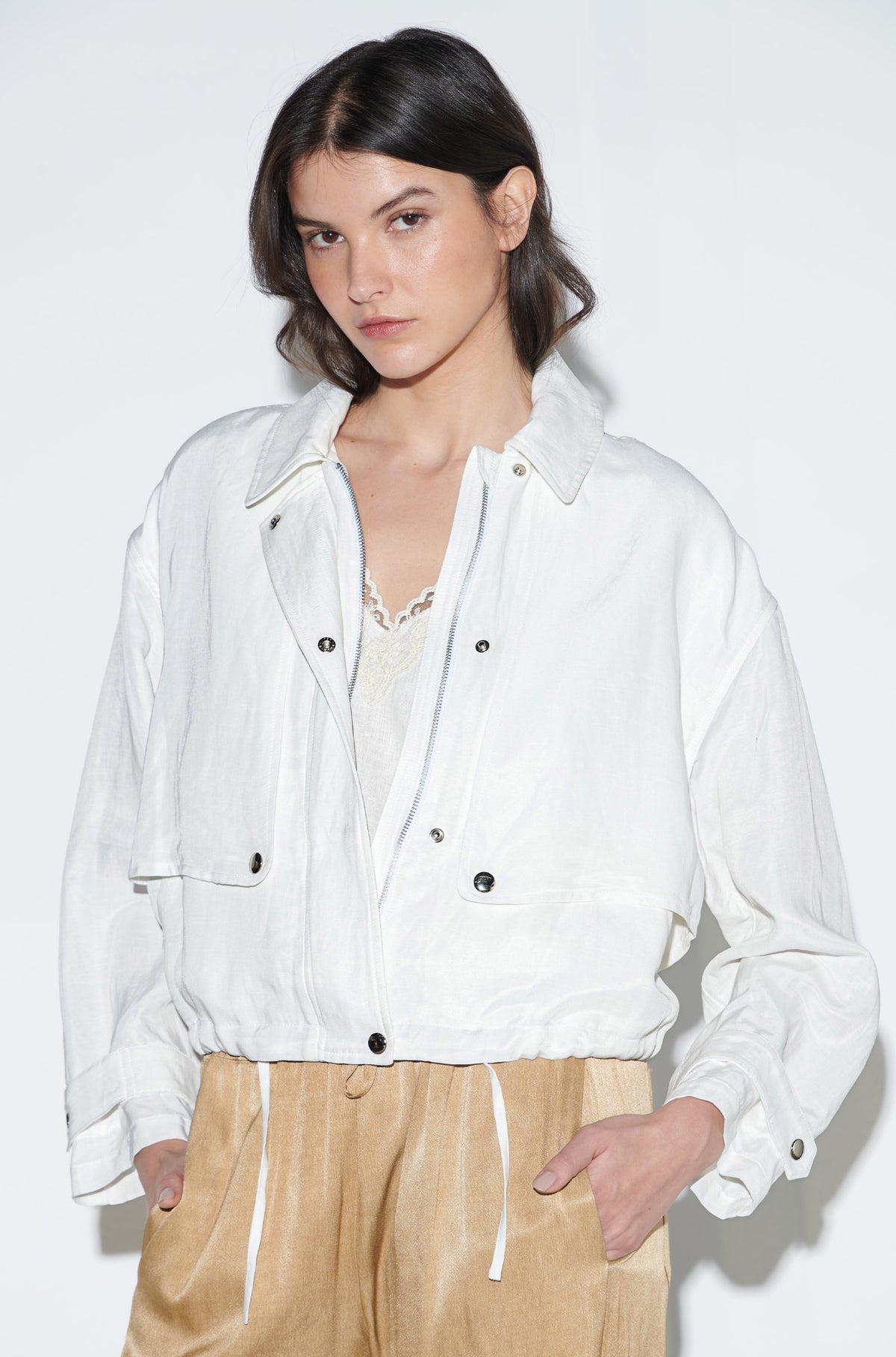 Chaqueta Aria Crudo