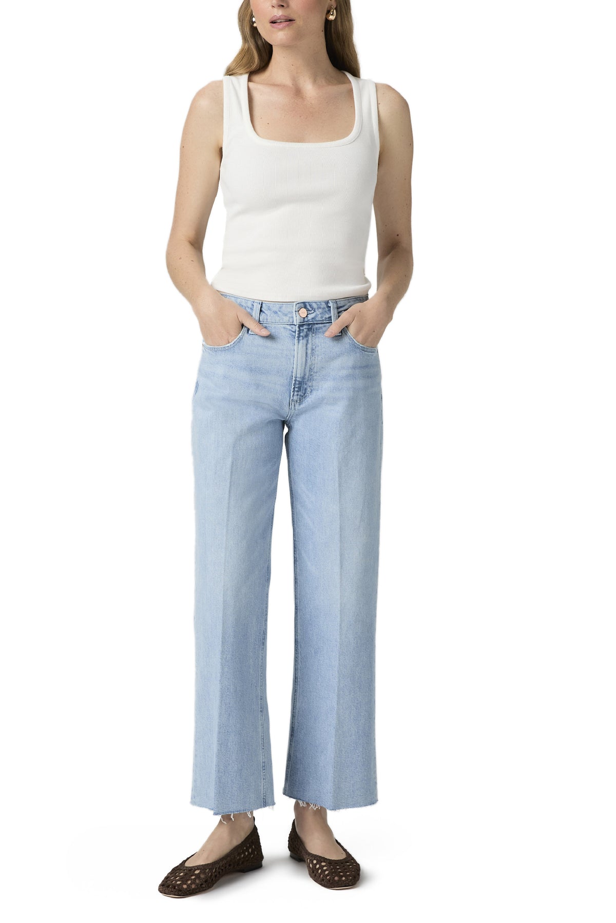 LEENAH ANKLE WIDE LEG JEAN