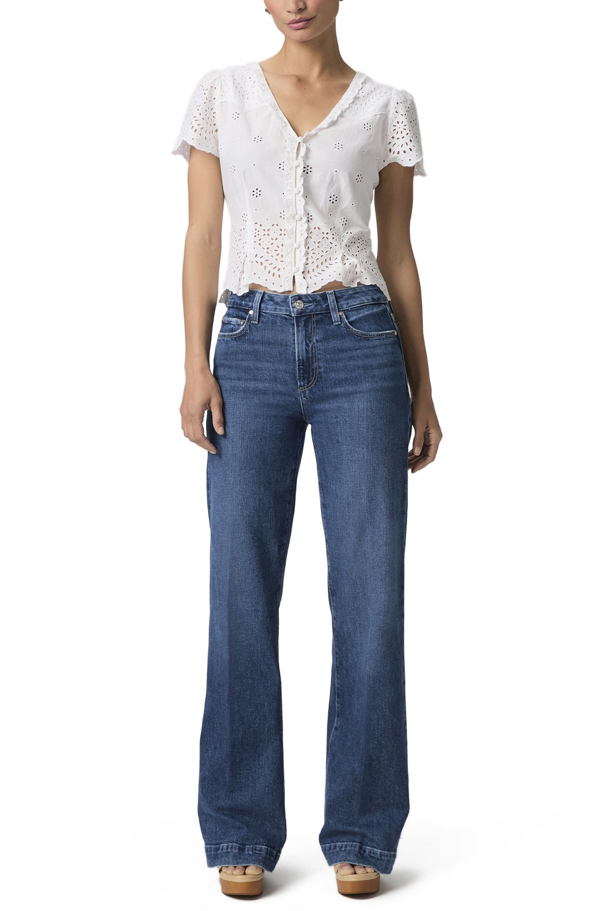 LEENAH 32 WIDE LEG JEAN