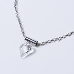 Collar de corazón de accesorios BV-2025-134 con diseño elegante y bonito, visible en la imagen.