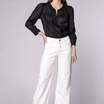 Jeans Stella Stretch de D-2024-804 en color azul, ajustados y de mezclilla con detalles de costuras visibles.