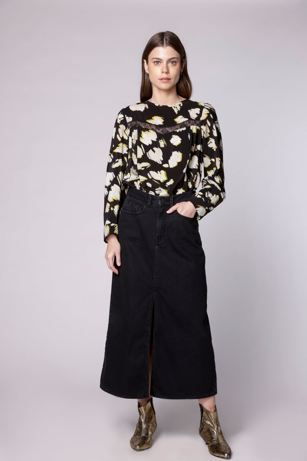 Falda Basic Black
