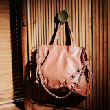 Accesorios Shopper Rock Caramel de la marca AV-2025-202, imagen del producto en tono caramelo y diseño único.