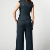 Pantalón Cora azul oscuro de la marca P-2026-810, pantalones de vestir para mujer, con diseño elegante y cómodo.