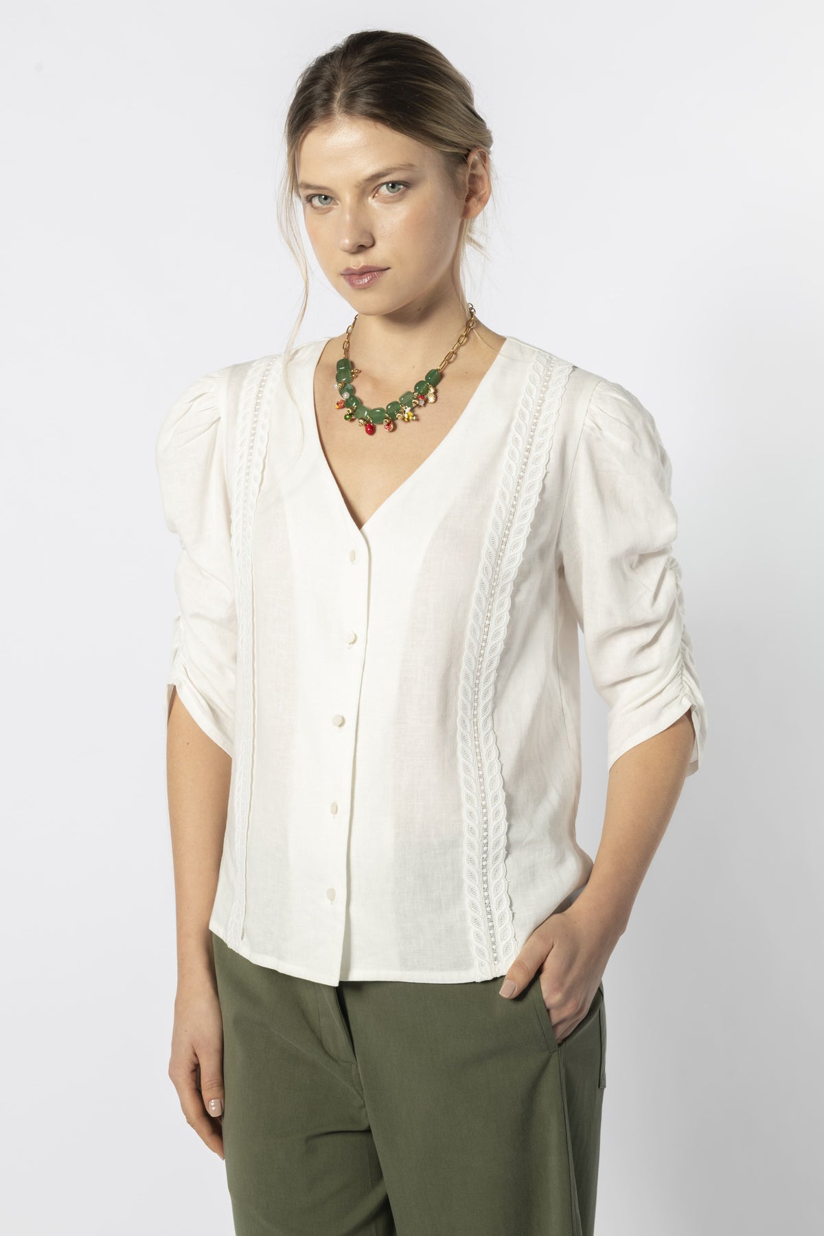 Blusa Tulip White