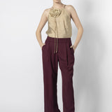 Pantalón Juno Burdeo