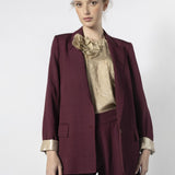 Blazer Hunter Lino Cherry