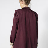 Blazer Hunter Lino Cherry