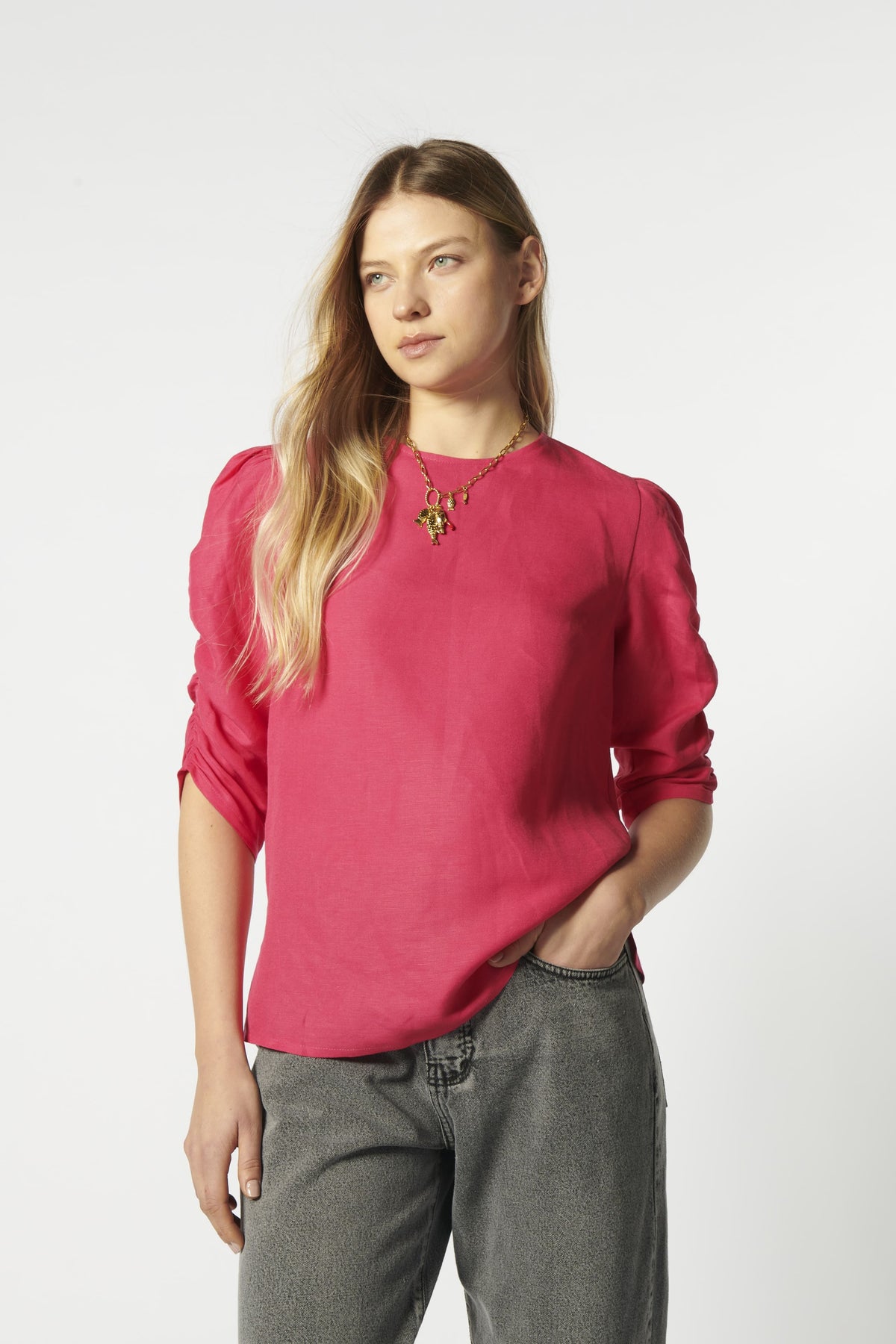 Blusa Mitchel Frutilla