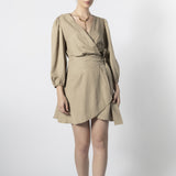 Vestido Mumur Taupe