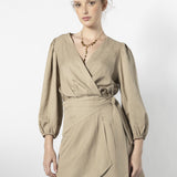 Vestido Mumur Taupe