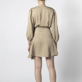 Vestido Mumur Taupe