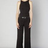 Blusa Desire de la marca O-2025-618, blusa de manga larga en color negra con cuello en V y detalles elegantes.