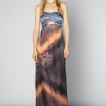 Vestido Silve de la marca FI-2025-701, vestido elegante en color vibrante con detalles de tela suave y corte moderno.
