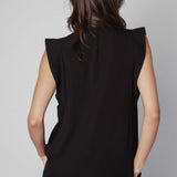 Blusa Asura de la marca O-2025-615, blusa de manga larga en color azul con detalles elegantes y diseño moderno.