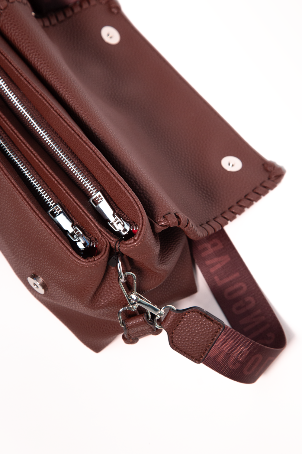 BANDOLERA TINA BURGUNDY
