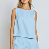 Top Amara Light Blue