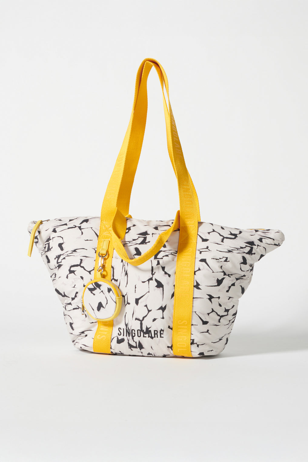 BOLSO VICKY WHITE MARBLED